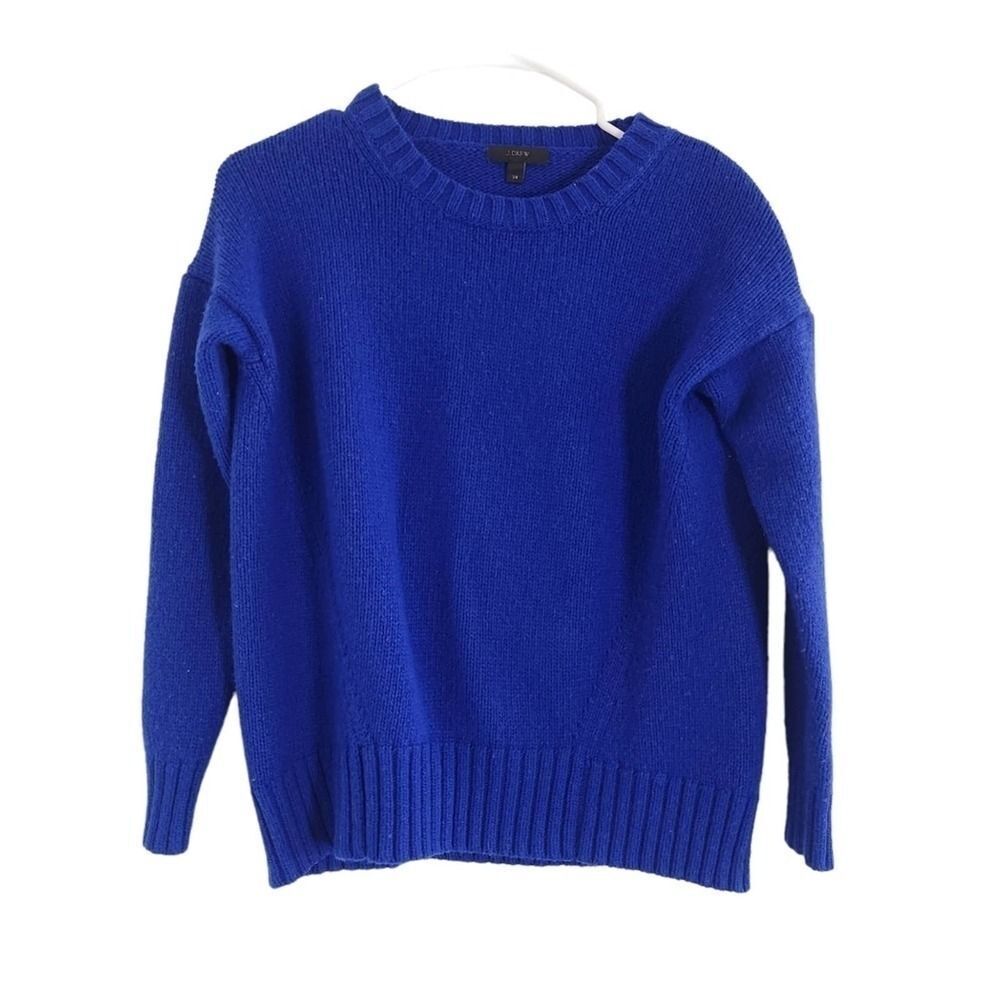 J.CREW  Wool Blend Crewneck Sweater Size XS